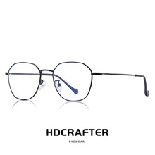 Новые корейские очки в оправе Ретро Золотые очки круглые компьютерные очки унисекс без градусов