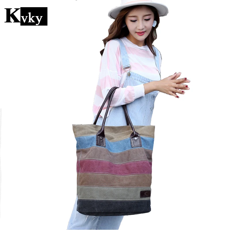 

Vintage Canvas Bag Brand Women Handbags Patchwork Casual Women Shoulder Bags Female Messenger Bag Ladies 2017 Autumn Purse Pouch