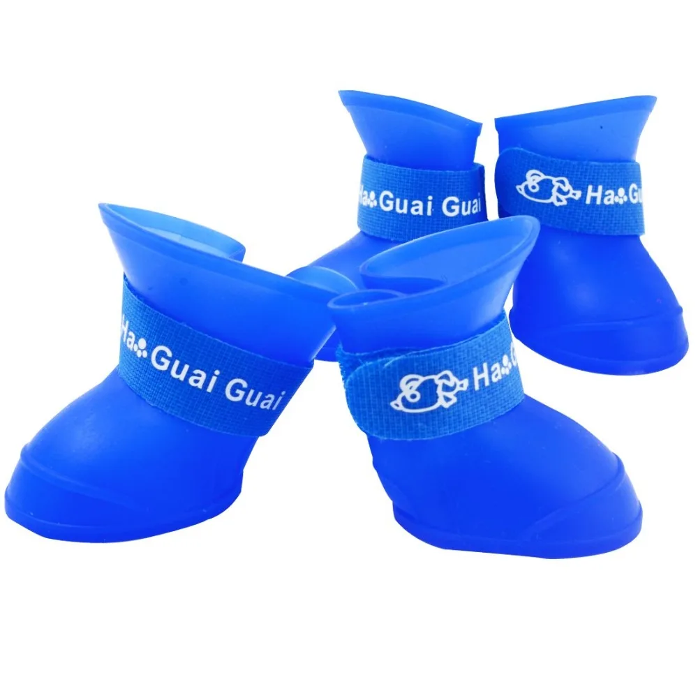 Title 3, Cute Little Pet Dog Puppy Rain Snow Boots Shoes...