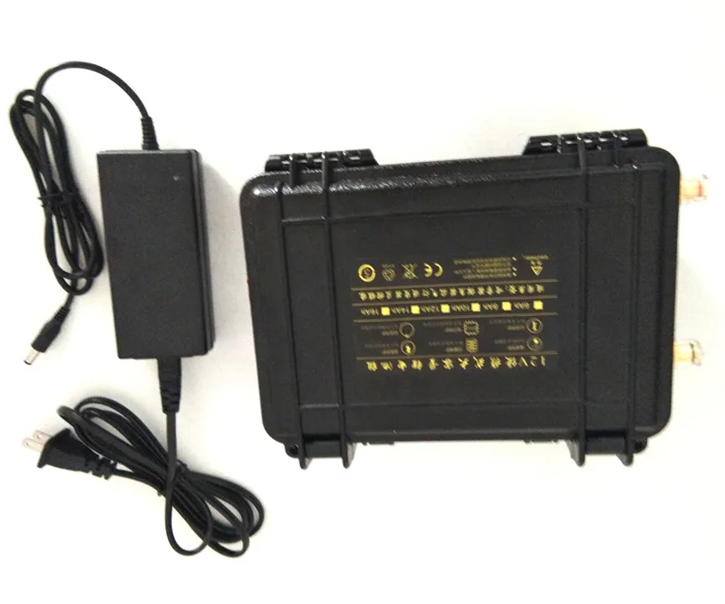 Водонепроницаемый взрывозащищенный портативный 12 v 50ah литий-ионный аккумулятор 12 v 18650 bateria 2 USB порта для рыболокатора Sow гнездо для рыбалки
