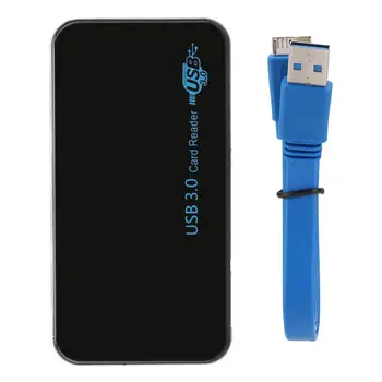 

Mini USB3.0 Memory/TF/Flash/Data Cards Multi-card Reader for Windows XP/Vista/Win 7