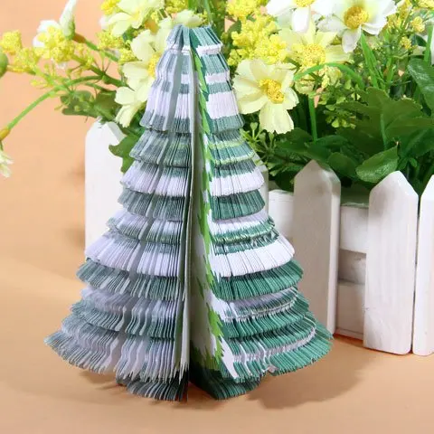 christmas tree writing paper
