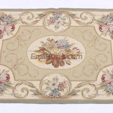 Ковер ручной работы в восточном стиле, украшенный цветами, для украшения дома, шерстяные вязаные ковры