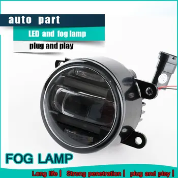 

JGRT For toyota fog lights+LED DRL+turn signal lights Car Styling LED Daytime Running Lights LED fog lamps