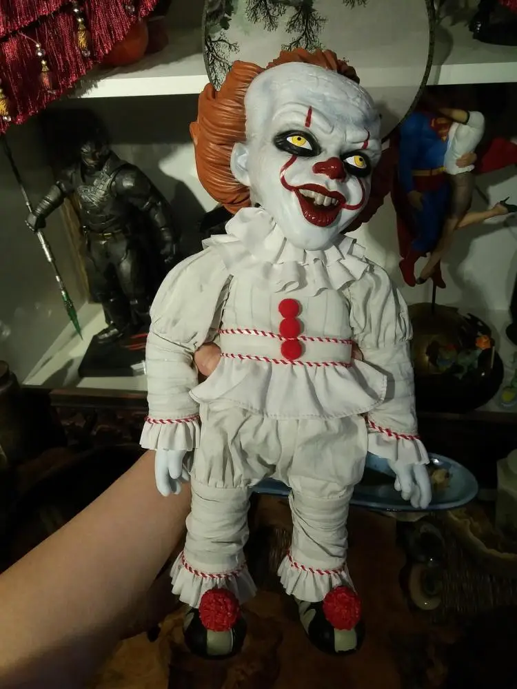 MEZCO 15 дюймов IT Pennywise говорящая фигурка коллекция Фигурки DIY