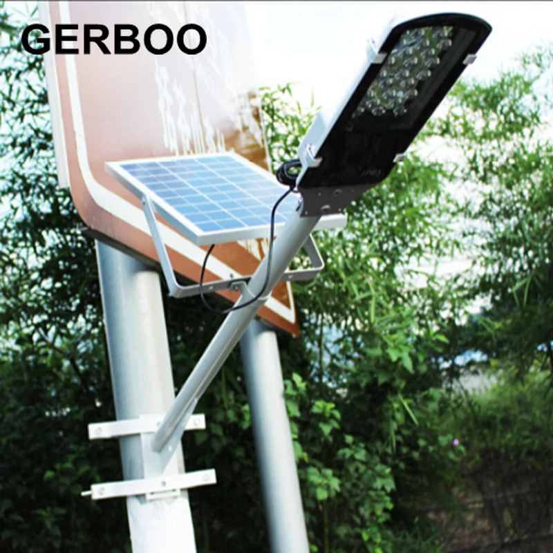 Buy 24 LED Remote Control Solar Street Lights Outdoor