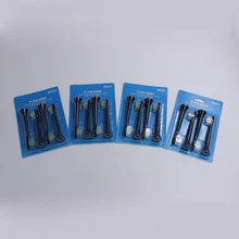 2000pcs HX6064 Electric Tooth Brush Replacement For Philips Sonicare Toothbrush Heads Black Diamondclean Soft Bristle