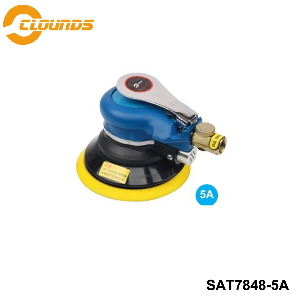 

SAT7848 Middle-Type 5" 6" High-End Non-Vacuum Sander Self-Vacuum Pneumatic Sander