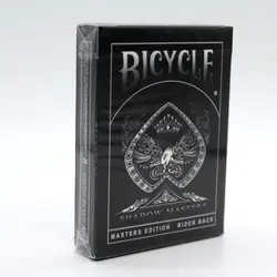 Велосипедный Спорт тень мастера авторские Велосипедный Спорт Shadow Master игральных карт Черный Палуба Ellusionist Творческий Магия покер