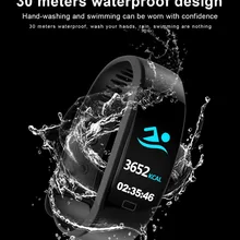 Абая F64 Водонепроницаемый Смарт Браслет Фитнес трекер счетчик шагов Фитнес ремешок будильник Вибрационный браслет для Iphone и Android