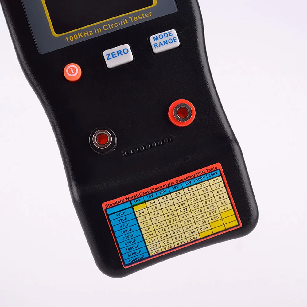 MESR-100 ESR измеритель емкости ом метр профессиональный измерительный Измеритель сопротивления емкости конденсатор тестер цепи