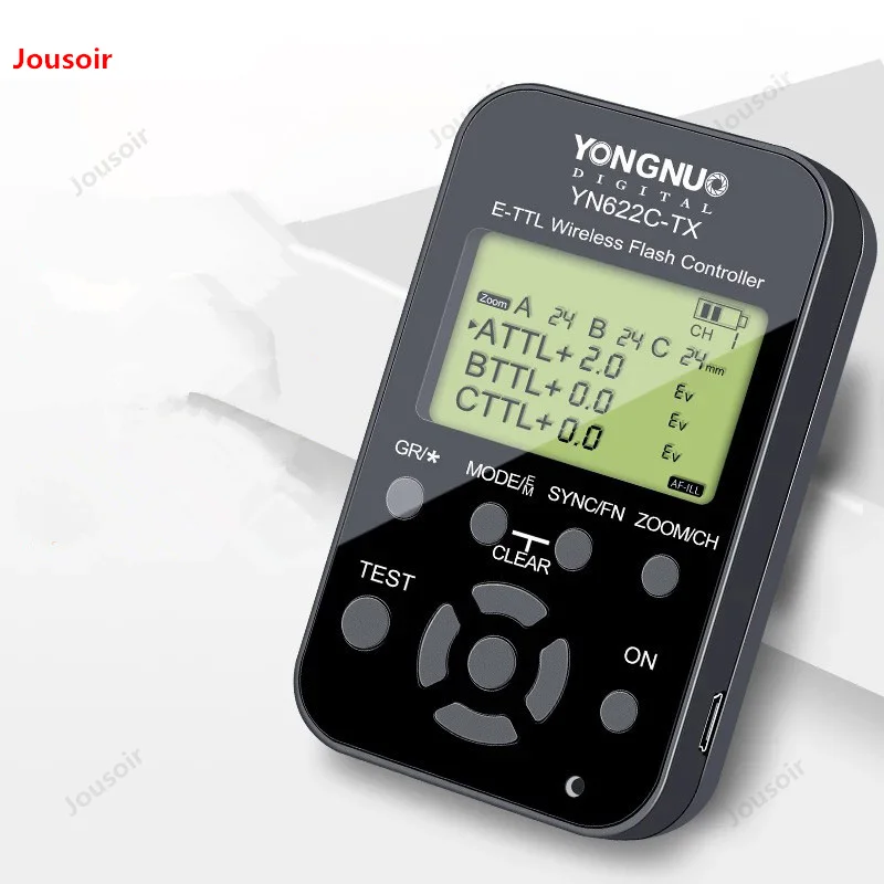 

YN622C-TX Flash Chamber Lamp Flasher High Speed Synchronous 685C 968C SLR Professional Camera Trigger CD50 T07