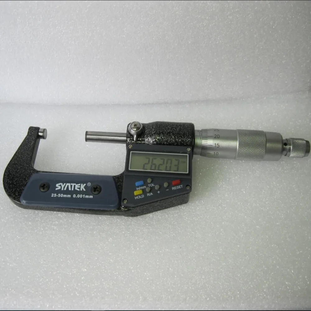 25 50mm Digital Micrometer 0.001mm Electronic Micrometers Caliper Gauge