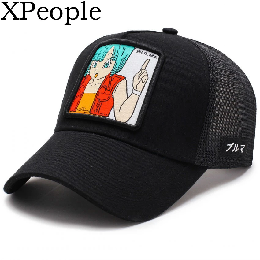 

XPeople Hot Anime Baseball Cap Dragon Ball Z Goku Baseball Cap Hat Hip-Hop Adjustable Hat