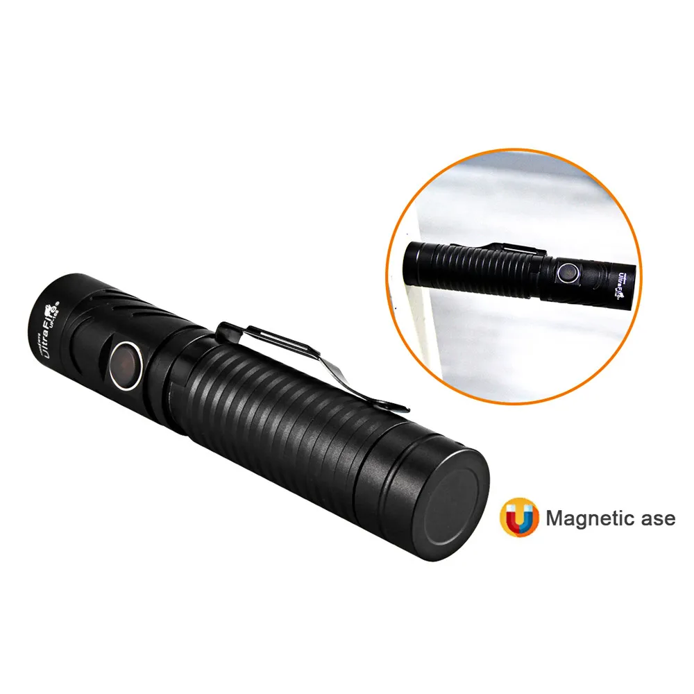 Ultrafire UF 168 18650 USB зарядка факел фары CREE XM LT6 1200LM светодиодный рабочий свет Магнитный