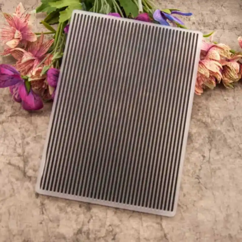 

Stripe Plastic Embossing Folders Stencils Template Molds Scrapbooking Paper Crafts Cards Making DIY Album Decoration