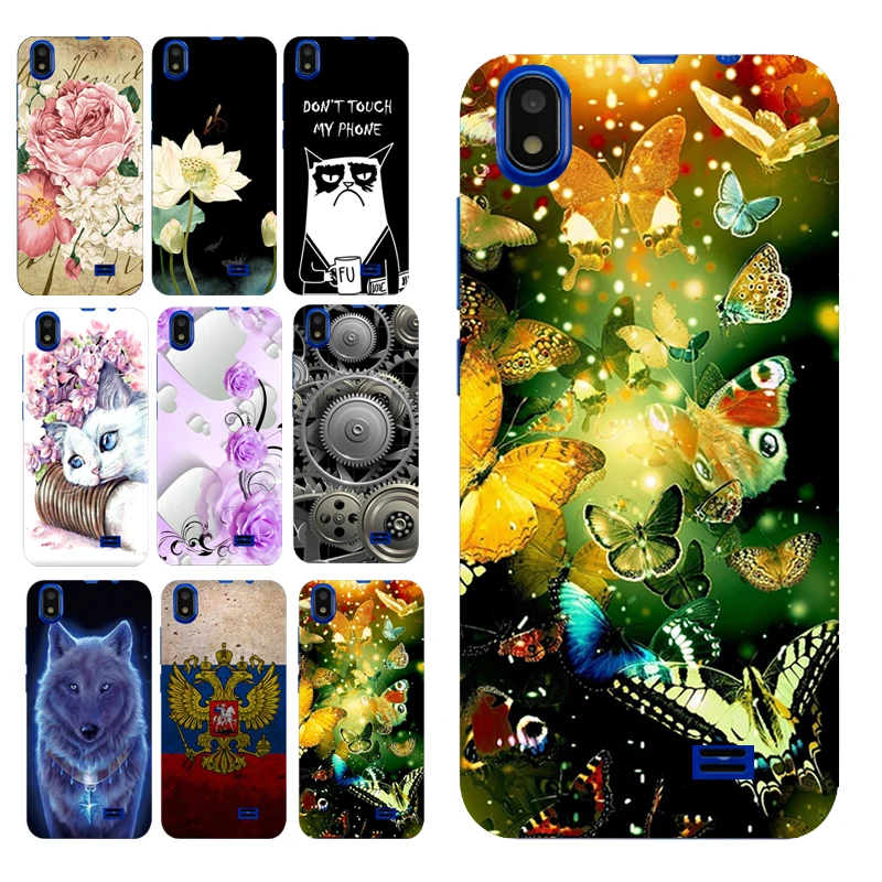 

Women's Fashion Bright Butterfly Flower Printer Case TPU Cover Phone Bag Shell Housing for Prestigio Wize Q3 PSP3471DUO