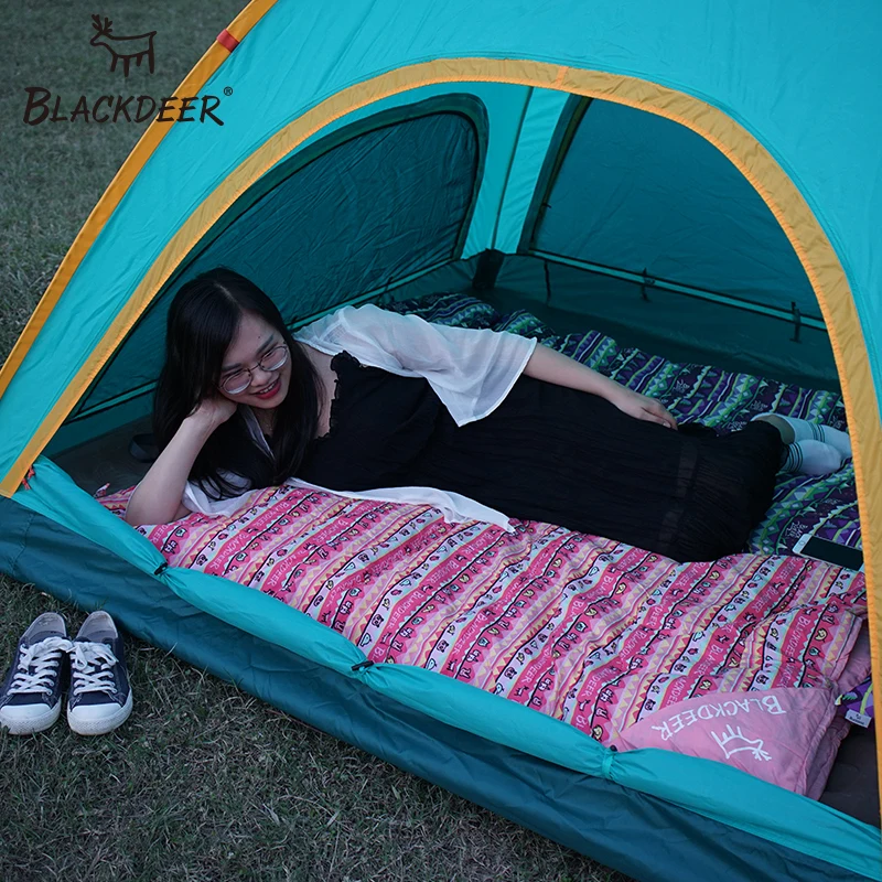 BLACKDEER Automatic Tents Outdoor Camping Tourist Automotic Waterproof  Upgraded Ultralight 2-3 Person 4 Season Family Open Tent