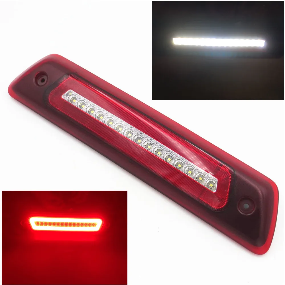 

For 2009 2010 2011 2012 2003 2014 2015 Ford F150 F-150 LED Rear 3th Third Brake Light Backup Reversing Lights Signal Fog Lamp