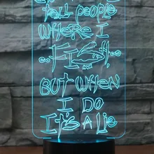 Новая Рыбацкая 3D лампа, 7 цветов, пульт дистанционного управления/сенсорный рычажный переключатель, 3d ночник, акриловая лампа в спальне для подарка