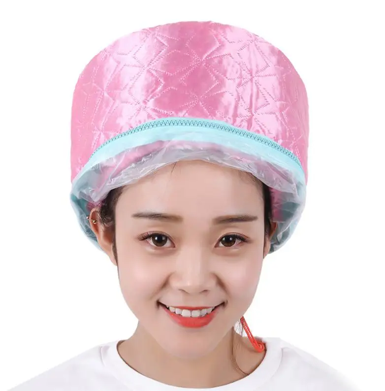 Electric Hair Heating Cap Salon SPA Steamer Hair Mask Thermal Treatment