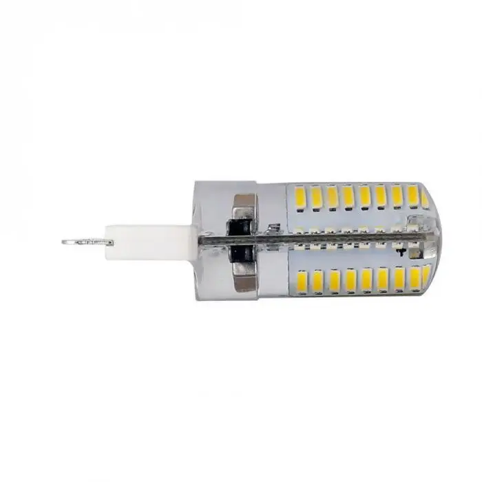 10 шт. G9 5 Вт светодиодный 3014 64SMD контактный цоколь светодиодный светильник теплый белый/белый JA55