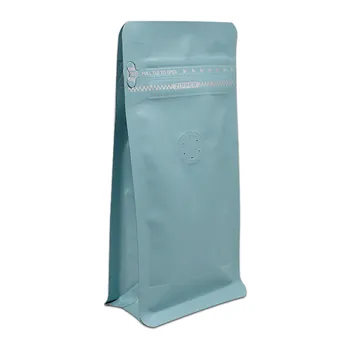 

DHL 260pcs/lot 9*18.5+5cm Stand Up Open Top Valve Mylar Foil Pouch Heat Seal ZipLock Coffee Bean Packing Bag Zipper With Vent