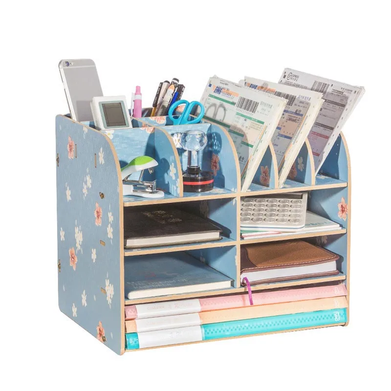 Paper Storage Trays Desk Organizer Tray Desktop Magazine ...
