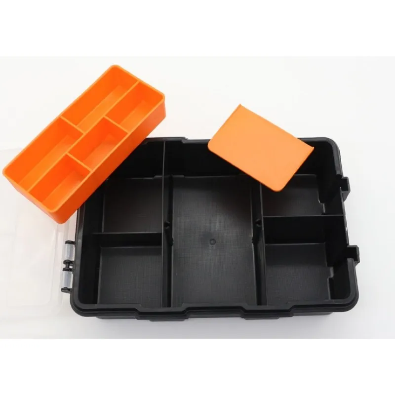 1 PCS Plastic Parts Combined Transparent Tool Case Screw Containers Component Storage Case Hardware accessories tool box