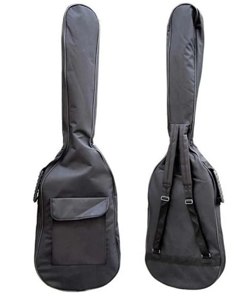 Padded Guitar Bag Soft Case Gig Bag Double Straps Backpack For Electric