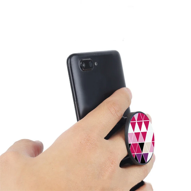 Phone Stand Holders For iPhone Samsung Phone Stand Love Heart Stars Foldable Universal Finger Ring Holder