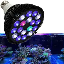 

Par38 18 Watt Aquarium Light Bulb Full Spectrum 6-Band Led Grow Lamp Bulb for Aquarium Light Lamp Fish Nano Tank LED Bulbs
