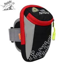 TANLUHU 6inch Outdoor Sports Running Bags Arm Bags Hiking Exercise Bag Multi-Functional Outdoor Fitness Arm Belt Equipment