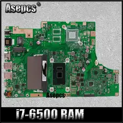 Asepcs TP501UA I7-6500 4G/оперативной памяти на борту Материнская плата Asus TP501UA TP501U TP501UQ TP501UB LaptopMotherboard Тесты OK