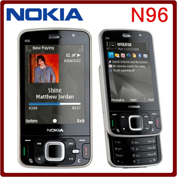 Original Unlocked Nokia N96 Mobile Phone 3G network WIFI