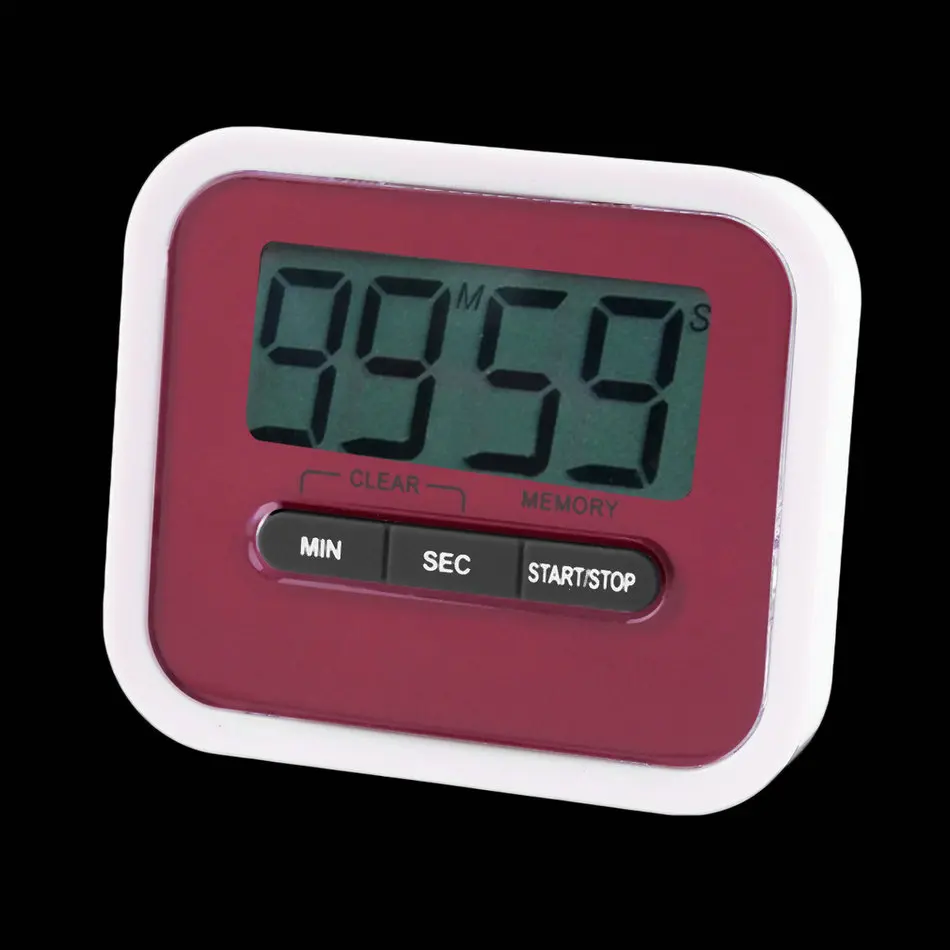 wholeasle Digital LCD Kitchen Timer Egg Cooking Fridge Buzzer Beep