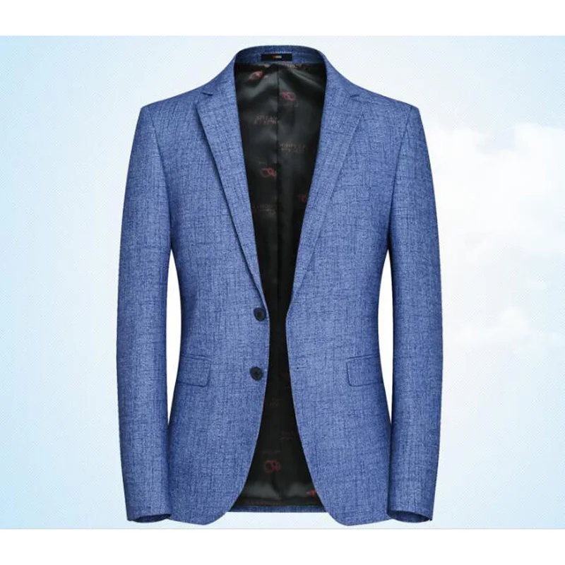 

2019 Spring Fashion Mens Blazer Commerce Casual Slim Fit Prom Dress Blazer Men Stage Wear Blazers Male Suit Jacket