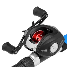 12+ 1BB левая/правая Рыболовная катушка для приманки GT 6,3: 1 приманка литье рыболовное колесо с магнитным тормозом для карпа Pesca