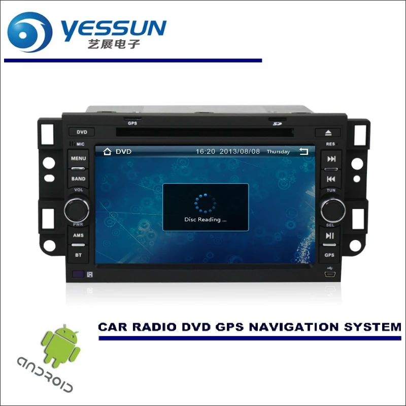 Excellent YESSUN Wince / Android Car Media For Chevrolet Aveo / Kalos / Lova / Nexia 2002~2011 CD DVD GPS Player Navi Radio Stereo HD 4