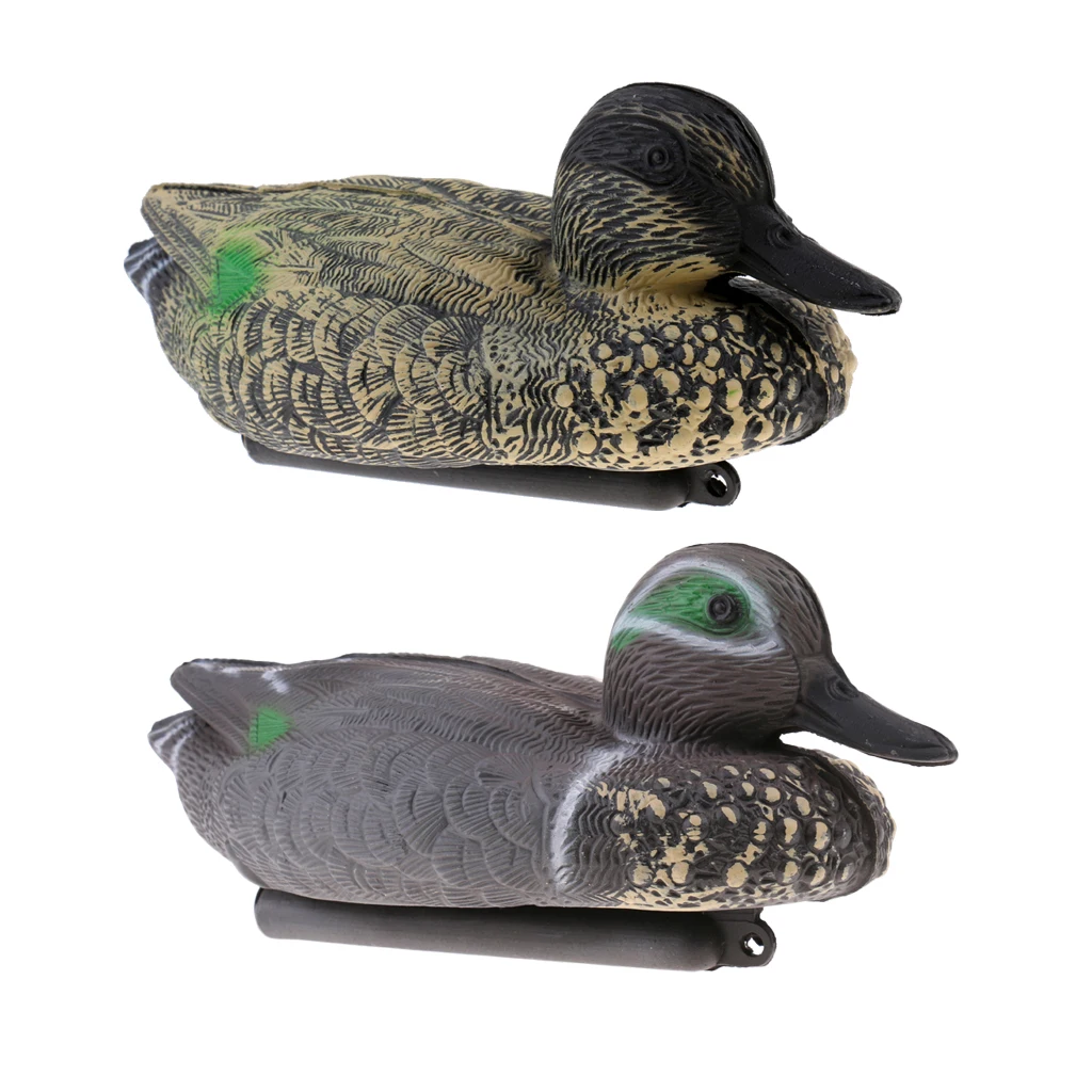High Quality 2 Pieces Hunting Duck Decoy Garden Decoration Shooting Lure Mallard Drake Duck Hunting Decoy Garden Decor 