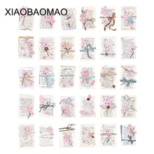 30 шт./упак. открытка Каваий розовая Сакура открытка Закладка поздравительная открытка Письмо Бумага