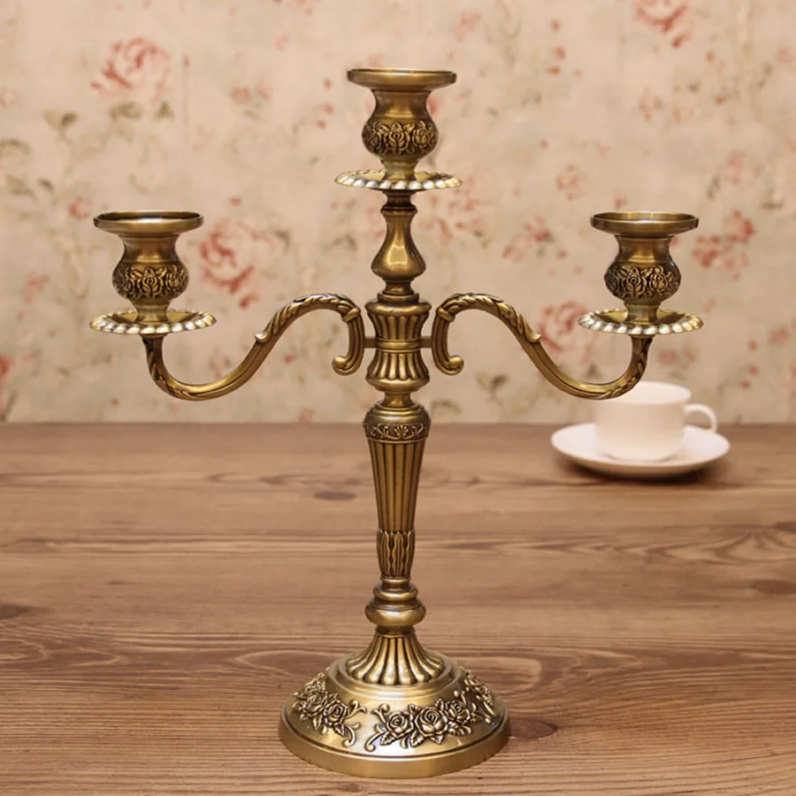 Wedding Candle Holder Centerpiece Stands Favors European Retro