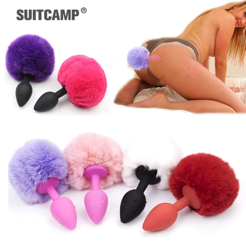 Rabbit Girl Fitness Accessories Equipments Sports Entertainment Gym Workout Body Building Sexy Plush Tail For Women