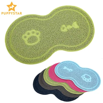 

High Quality Pet Dog Mat Placemat Eco-Friendly Soft Dog Fast Drying Eight Mat For Feeding Small Medium Large Dog Cat Mat OSM002
