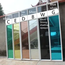 60 см широкая цветная стеклянная пленка, наклейка на окно, однонаправленная прозрачная непрозрачная Солнцезащитная затенение, изолированная раздвижная дверь, украшенная