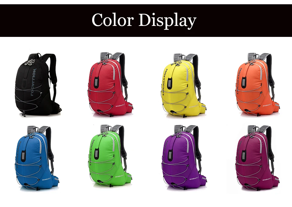 LOCALLION 20L Unisex Bicycling Hiking Climbing Cycling Backpack Outdoor Riding Running Rucksack Sports Bag