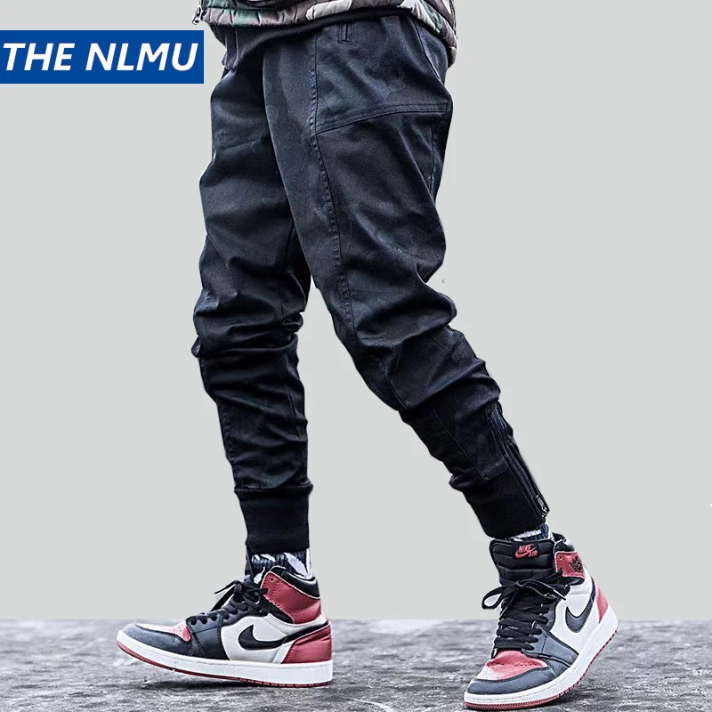 

Hip Hop Pencil Pants Men Military Cargo Pants Streetwear Men Ankle-Length Pants Camouflage 2019 Spring Mens Tactics Pant HW125