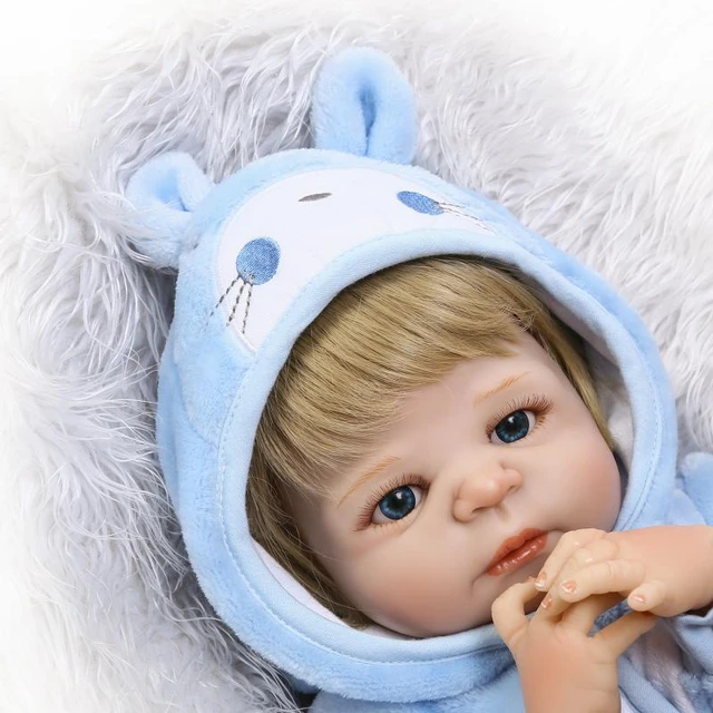 23 Inch Boneca Bebes reborn menino Full Body Silicone Vinyl Reborn Babies  Dolls 57 cm Realistic baby New born Dolls toy gift - AliExpress