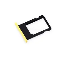 Wholesale 10PCS Lot High Quality New SIM Card Tray Slot Holder Repair For iPhone 5C White