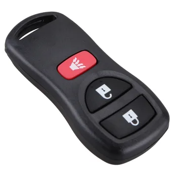 

3 Buttons Remote Car Key Refit Cover Case Shell For Nissan Tiida LIVINA X-Trail QASHQAI Paladin Refit Car Key Cove Case Shell